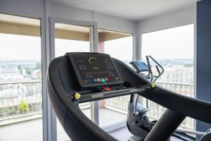 Fitnes oz. oprema za telovadbo v nastanitvi b-smart hotel Arbon