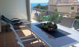 Balkón alebo terasa v ubytovaní Dalí Apartment