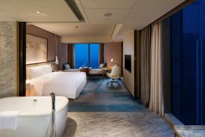 Area soggiorno di Hilton Quanzhou Riverside