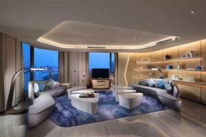 Area soggiorno di Hilton Quanzhou Riverside