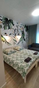 Łóżko lub łóżka w pokoju w obiekcie Apartamenty Częstochowa