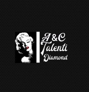 a black and white picture of a woman at A&C Talenti Diamond in Rome