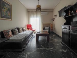 Ένα ή περισσότερα κρεβάτια σε δωμάτιο στο Like HomeRetro Central Apartment