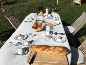 Jedlo v ubytovaní bed & breakfast alebo blízkom okolí