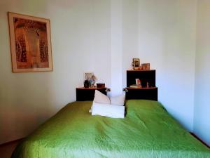 Posteľ alebo postele v izbe v ubytovaní Wohnen in Wien
