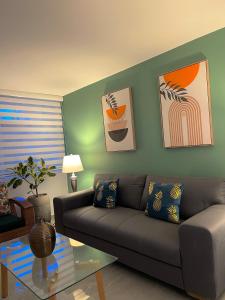 Posezení v ubytování Cal Bed & Breakfast Ibague