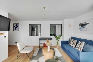 Część wypoczynkowa w obiekcie Incroyable appartement - 3BR-8P - Pl de la Nation