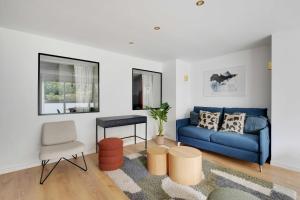 Część wypoczynkowa w obiekcie Incroyable appartement - 3BR-8P - Pl de la Nation