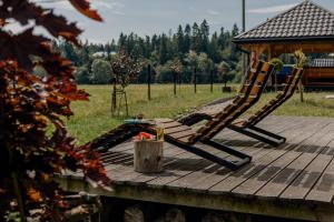 Fotografia z galérie ubytovania Drewniana Osada w Górach Polne Domki v destinácii Harklowa
