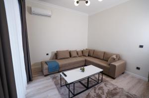 Posezení v ubytování Merkuri apartments