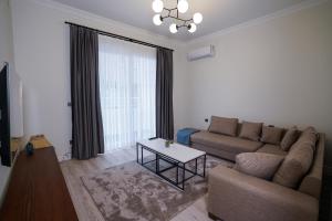 Posezení v ubytování Merkuri apartments