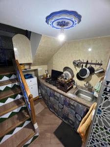 Køkken eller tekøkken på Meftah’s house