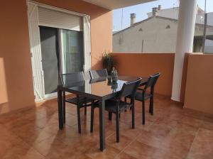 Balkón nebo terasa v ubytování Apartamento Playa Xilxes