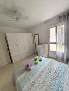 Postel nebo postele na pokoji v ubytování Apartamento Faro Torrox
