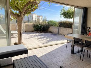 Balkón alebo terasa v ubytovaní Maison de vacances face à la mer