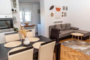 Kuchyň nebo kuchyňský kout v ubytování Sweet House Parlament