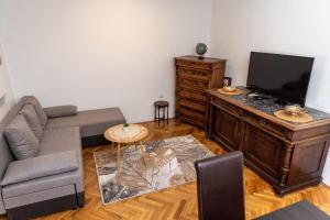 Posezení v ubytování Sweet House Parlament