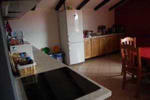 Kuchyň nebo kuchyňský kout v ubytování Hostel Ociski Raj + 18 fotografií