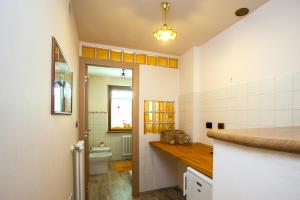 Koupelna v ubytování B&B Cascina Moncrava