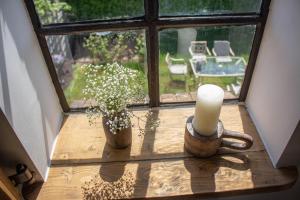 Zahrada ubytování B&B de Olde Hilde