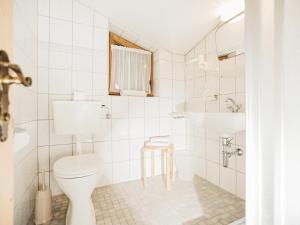 Koupelna v ubytování Gästehaus Oblasser