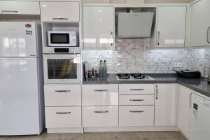 Kuchyň nebo kuchyňský kout v ubytování Dalyan Villa Hannibal