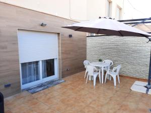 Patio alebo iná vonkajšia časť ubytovania ATICO CENTRO GANDIA