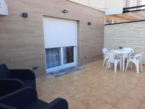 Balkón alebo terasa v ubytovaní ATICO CENTRO GANDIA