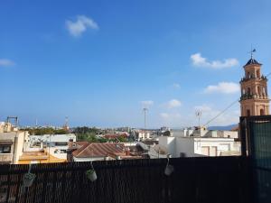 Výhľad na mesto Gandía alebo výhľad na mesto priamo z apartmánu