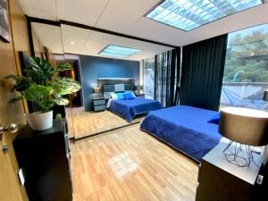 Χώρος καθιστικού στο RMS Hostal - Cibeles