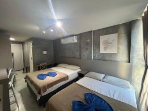 Postel nebo postele na pokoji v ubytování Flat Comfort Vista Mare Studios - Intermares + 37 fotografií