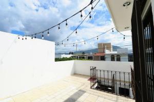 En balkong eller terrasse på Casa Jaguar