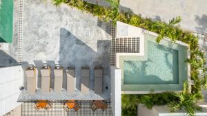 Bazén v ubytování Faisano Boutique Hotel by Cruz Hoteles nebo v jeho okolí