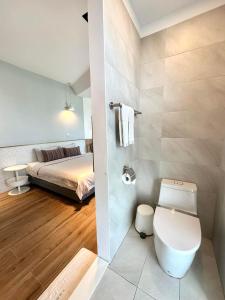 Koupelna v ubytování Galilee B&B 加利利海民宿 + 37 fotografií