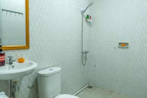 Koupelna v ubytování Maharani Hostel + 26 fotografií