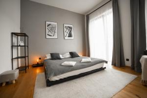 Posteľ alebo postele v izbe v ubytovaní Piano apartments - LICITY