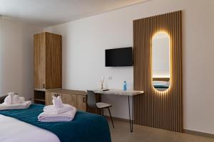 Postel nebo postele na pokoji v ubytování B&B Alba