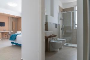 Koupelna v ubytování B&B Alba