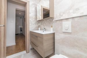 Koupelna v ubytování Apartments Ferdo