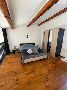 Кровать или кровати в номере Apt neuf à 1 min de la mer à Sausset