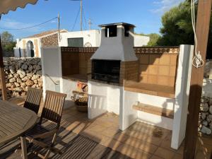 Svalir eða verönd á Holiday Home Finca SANT JAUME