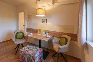 Posezení v ubytování Appartements am Landschaweg