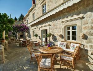 Patio nebo venkovní prostory v ubytování Villa Lemonia