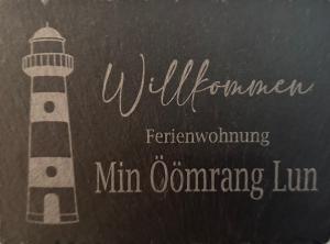 Certificato, attestato, insegna o altro documento esposto da Min Öömrang Lun