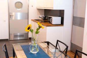 Kuchyňa alebo kuchynka v ubytovaní Sewa Apartments