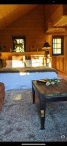 Zdjęcie z galerii obiektu Chalet de luxe avec jacuzzi Hammam et billard w mieście Allos