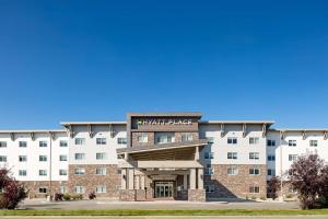 una representación de la parte delantera de un palacio hotelero en Hyatt Place Fairbanks, en Fairbanks