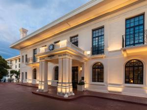 O edifício em que o hotel se localiza