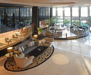 Posezení v ubytování Hilton Amman