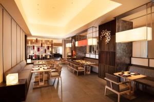 Hilton Hiroshima的休息区